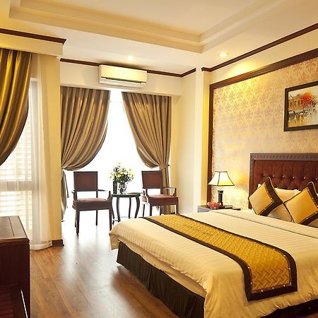 Huyen Chau Hotel Hanoi Bagian luar foto